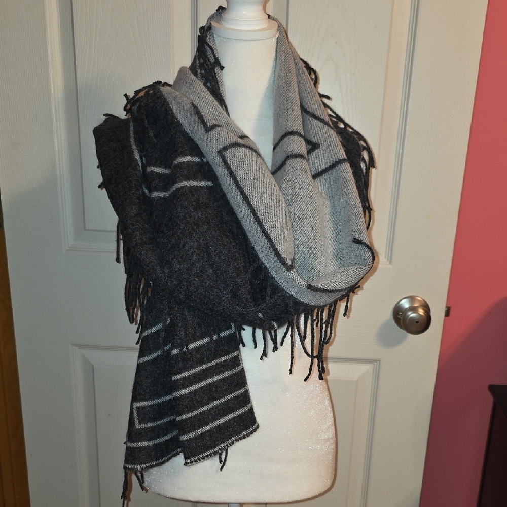 Gray Scarf